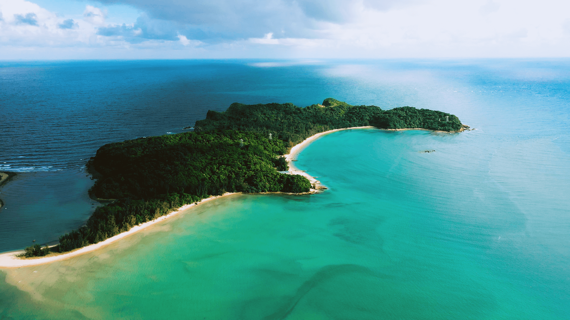 Cô Tô từ trên cao